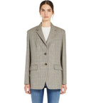 Max Mara Weekend Burgos Brown Single Breasted Blazer