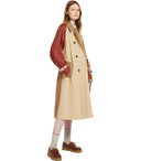 Max Mara Weekend Canasta Miele Reversible Trench Coat
