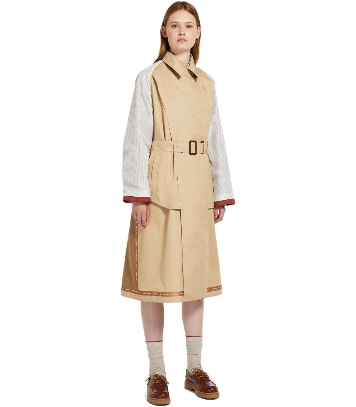 Max Mara Weekend Canasta Miele Reversible Trench Coat – Balardi