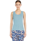 Max Mara Weekend Ceylon Light Blue Top