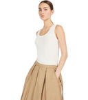 Max Mara Weekend Ceylon White Top