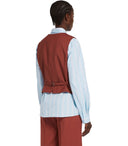 Max Mara Weekend Chimera Rust Waistcoat