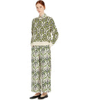 Max Mara Weekend Comica Khaki Green Crewneck Jumper