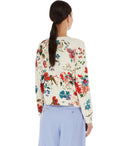 Max Mara 주말 Denis White Crewneck 점퍼