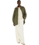 Max Mara Weekend Drava Green Reversible Giacca