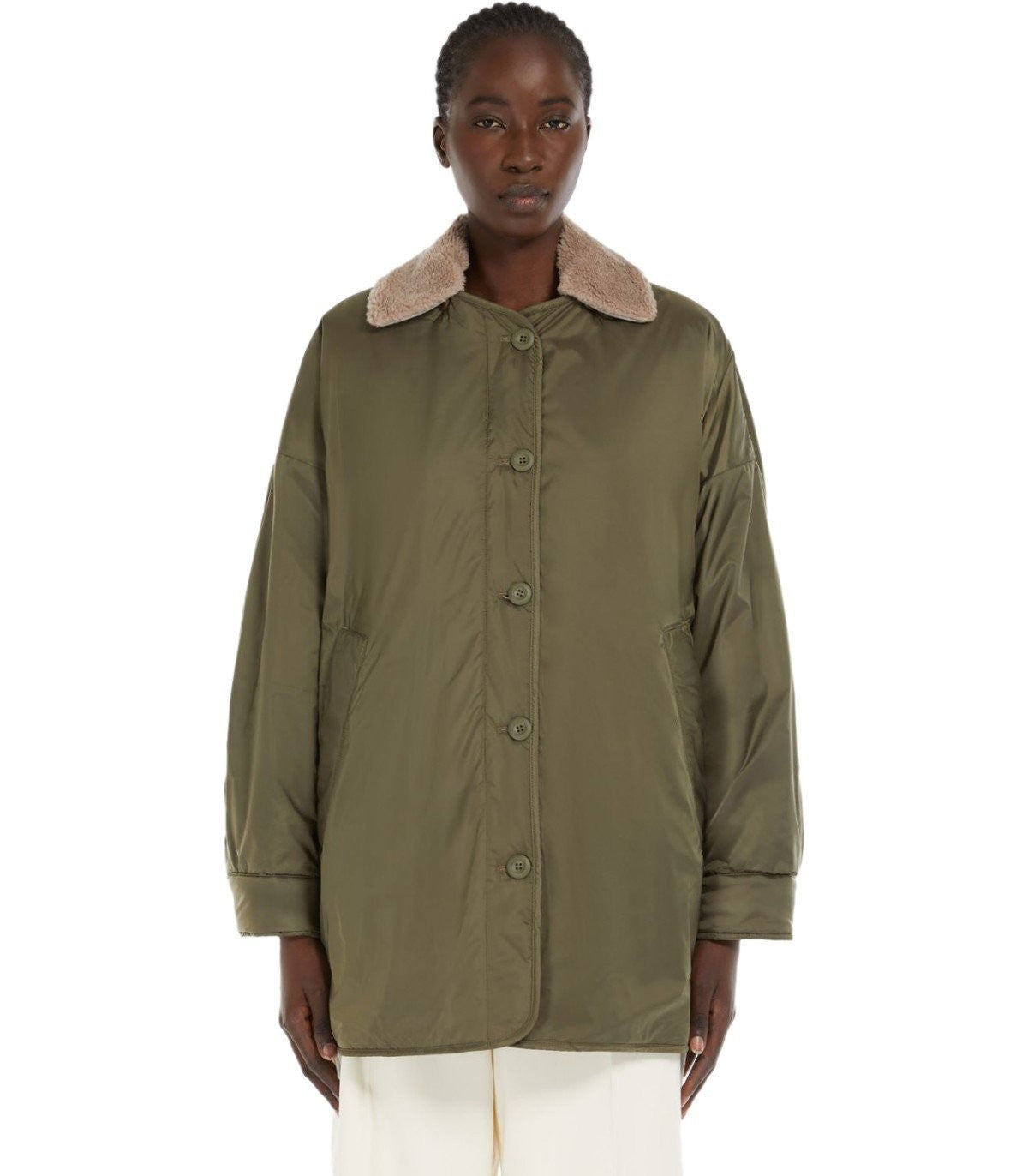 Max Mara Weekend Drava Green Reversible Jacket – Balardi