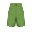 MAX MARA WEEKENT ECUBA GREEN BERMUDA SHORTS