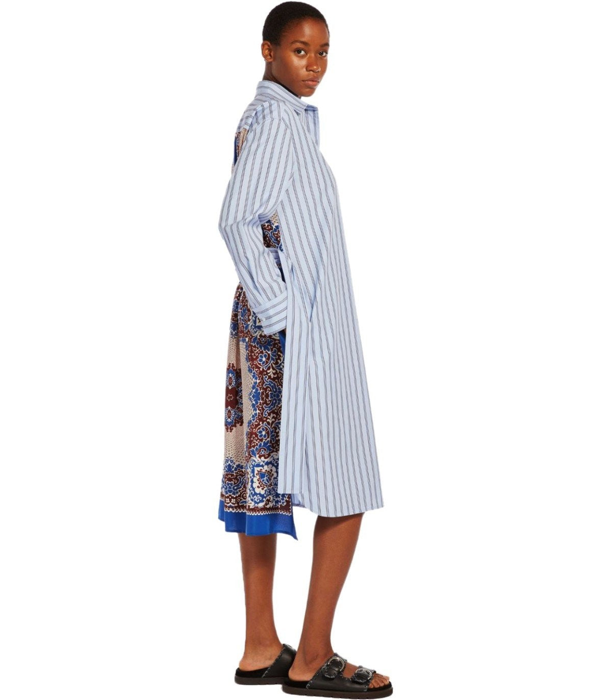 max mara weekend shirt dress Weekend Max Mara | Woman - Silk shirt dress - Dark Green