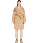 Max Mara Weekend Emmy Beige Belted Teddy Coat