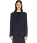 Max Mara Weekend Erik Blue Single Breasted Jacket
