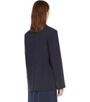 Max Mara Weekend Erik Blue Single Breasted Jacket