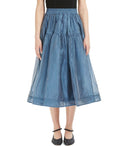 Max Mara Weekend Eros Blue Skirt