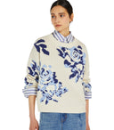 Max Mara 주말 Fabian Ivory Crewneck 점퍼