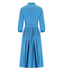 Max Mara Weekend Faenza Robe de chemise bleu clair