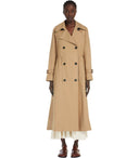 Max Mara Weekend Fatuo Camel Trench Coat