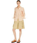 Max Mara Weekend Fida Beige Bermuda Shorts