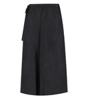 Max Mara Weekend Folk Black Midi Jupe