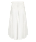 Max Mara Weekend Folk White Midi falda