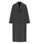 MAX MARA Weekend Galosce Anthracite Płaszcz