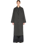 MAX MARA Weekend Galosce Anthracite Płaszcz