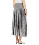 Max Mara Weekend gamma srebrna plisowana spódnica