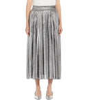 Max Mara Weekend gamma srebrna plisowana spódnica