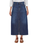 Max Mara Weekend Gelada Blue Denim Skirt