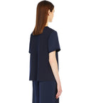 Max Mara Weekend Gilbert Blue Blouse