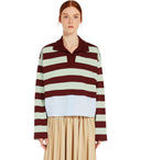 Max Mara Weekend Halle Striped Polo Polo