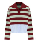 Max Mara Weekend Halle Striped Polo Polo