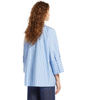 Max Mara Weekend Hudson Light Blue Striped Shirt