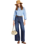 Max Mara Weekend Hudson Light Blue Striped Shirt