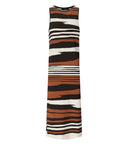 Max Mara Weekend Ifrem Brown Midi Dress