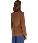 Max Mara Weekend Katanga Nocciola Double Breasted Blazer