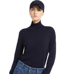 MAX Mara Weekend Kiku Blue Turtleneck sauteur