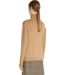Max Mara Weekend Kiku Camel Turtleneck Jumper
