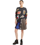 Max Mara Weekend Lampada falda multicolor
