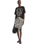 Max Mara 주말 Lecco Black T 셔츠