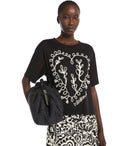 Max Mara 주말 Lecco Black T 셔츠