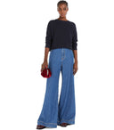 Max Mara Weekend Linz Navy Blue Crewneck Jumper