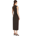 Max Mara Weekend Locusta Brown Dress