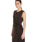 Max Mara Weekend Locusta Brown Dress