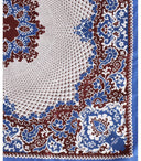 Max Mara Weekend Marzia Blue Foulard Scarf