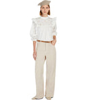 Max Mara Weekend Medina Sabbia Wide Leg Jeans