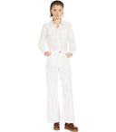 Max Mara Weekend Medina White Cropped Jeans