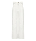 Max Mara Weekend Medina White Wide Leg Jeans