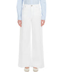 Max Mara Weekend Medina White Wide Leg Jeans