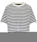 Max Mara Weekend Multid Blue Striped T Shirt