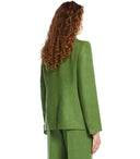 Max Mara Weekend Nalut Green Single Breasted Blazer