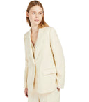 Max Mara Weekend Nalut Sand Single Breasted Blazer